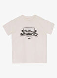 Jeep Baskılı Ekru Erkek Çocuk T-Shirt J5SB-TST7734