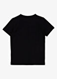 Siyah Erkek Çocuk Baskılı T-Shirt J5SB-TST7745