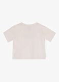 Ekru Kız Çocuk Baskılı T-Shirt J5SG-TST7500
