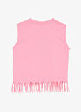 Jeep Baskılı Pembe Kız Çocuk T-Shirt J5SG-TST7508