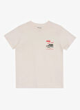 Ekru Erkek Çocuk Baskılı T-Shirt J5SB-TST7766