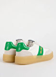4US Beyaz - Yeşil Erkek Sneaker MARK 100