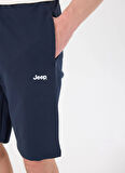 Lacivert Erkek Basic Düz Sweat Şort J5SM-SHT7252