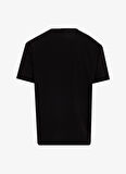 Jeep Bisiklet Yaka Baskılı Siyah Erkek T-Shirt J5SM-TST7343