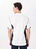 Jeep Blok Desenli Beyaz Erkek Polo T-Shirt J5SM-TST7316