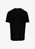 Jeep Bisiklet Yaka Baskılı Siyah Erkek T-Shirt J5SM-TST7362