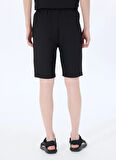 Siyah Erkek Basic Sweat Şort J5SM-SHT7271