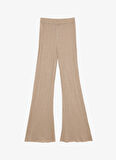 Fabrika Standart Bel Relaxed Bej Kadın Pantolon F5SL-PNT0305