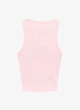 Pembe Kadın Bisiklet Yaka Basic Fit Atlet C4SL-TST4044