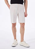 Fabrika Comfort Normal Bel Regular Fit Bej Erkek Bermuda Şort FC5SM-SHT 2538