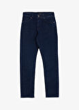 Fabrika Normal Bel Normal Paça Slim Fit Lacivert Erkek Denim Pantolon F5SM-PNT 2769