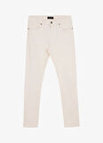 Fabrika Normal Bel Normal Paça Slim Fit Beyaz Erkek Denim Pantolon F5SM-PNT 2791