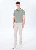 Fabrika Normal Bel Normal Paça Gri Erkek Chino Pantolon F5SM-PNT 2725