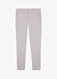 Fabrika Normal Bel Slim Fit Gri Erkek Takım Elbise F5SM-TKM 2320