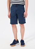 Jeep Normal Bel Lacivert Erkek Kargo Şort J4SM-SHT7208