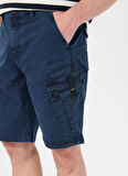 Jeep Normal Bel Lacivert Erkek Kargo Şort J4SM-SHT7208