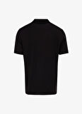 Fabrika Düz Siyah Erkek Polo T-Shirt F5SM-TST 2040