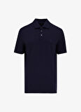 Fabrika Düz Lacivert Erkek Polo T-Shirt F5SM-TST 2040