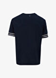 Lacivert Erkek Basic %100 Pamuk T-Shirt F5SM-TST 2738