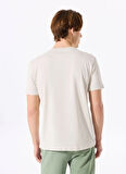 D5SM-TST3707 Taş Bisiklet Yaka Relaxed Fit Baskılı T-Shirt