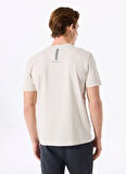 D5SM-TST3700 Taş Bisiklet Yaka Relaxed Baskılı Erkek T-Shirt