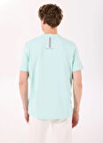 Discovery Expedition D5SM-TST3709 Mint Bisiklet Yaka Relaxed Baskılı Erkek T-Shirt