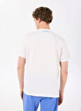 Discovery Expedition D5SM-TST3799 Beyaz Bisiklet Yaka Relaxed Baskılı Erkek T-Shirt