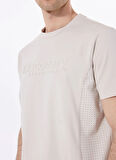 Discovery Expedition D5SM-TST3714 Taş Bisiklet Yaka Relaxed Baskılı Erkek T-Shirt