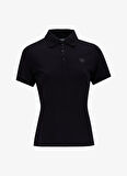 Discovery Expedition D5SL-TST3598 Siyah Basic Düz Kadın Polo T-Shirt