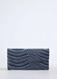 Gri Kadın 20x10x2 cm Deri Cüzdan Frk 523 Groko