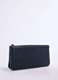 Lacivert Kadın 24x12x4 cm Deri Cüzdan Frk 531 Flt