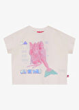 Barbie Baskılı Ekru Kadın T-Shirt BRB5SG-TST6543