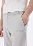 Discovery Expedition D5SM-PNT3790 Açık Gri Düz Paça Standart Düz Erkek Outdoor Pantolonu
