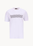 Beyaz Erkek Basic T-Shirt PBF5SM-TST 5102