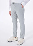 People By Fabrika Normal Bel Normal Paça Gri Erkek Chino Pantolon PBF5SM-PNT 5019
