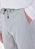 People By Fabrika Normal Bel Normal Paça Gri Erkek Chino Pantolon PBF5SM-PNT 5019