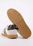 Beyaz Erkek Süet + Deri Sneaker BROCK