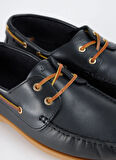 Jeep Deri Siyah Erkek Loafer CLAW
