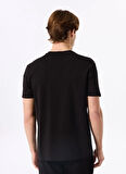 Siyah Erkek Relaxed Baskılı T-Shirt D5SM-TST3774