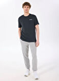 Discovery Expedition D5SM-TST3783 Siyah Bisiklet Yaka Relaxed Düz Erkek T-Shirt