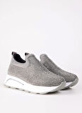 Cotton Bar Gri Kadın Sneaker MEAVE