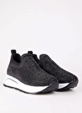 Cotton Bar Siyah Kadın Sneaker MEAVE