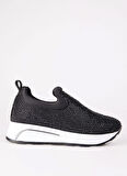 Cotton Bar Siyah Kadın Sneaker MEAVE