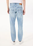 Mustang Orta Bel Slim Fit Açık Mavi Erkek Denim Pantolon VEGAS SLIM - 1209