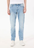 Mustang Orta Bel Slim Fit Açık Mavi Erkek Denim Pantolon VEGAS SLIM - 1209