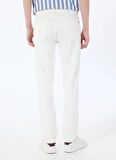 Mustang Orta Bel Straight Beyaz Erkek Denim Pantolon WASHINGTON STRAIGHT-78