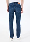 Mustang Orta Bel Tapered Fit İndigo Erkek Denim Pantolon TOLEDO TAPERED -1014