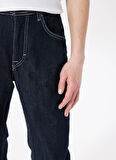 Mustang Orta Bel Straight Lacivert Erkek Denim Pantolon WASHINGTON STRAIGHT-73