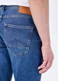 Mustang Orta Bel Slim Fit Lacivert Erkek Denim Pantolon VEGAS SLIM - 1175