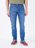 Mustang Orta Bel Slim Fit Mavi Erkek Denim Pantolon VEGAS SLIM - 1011